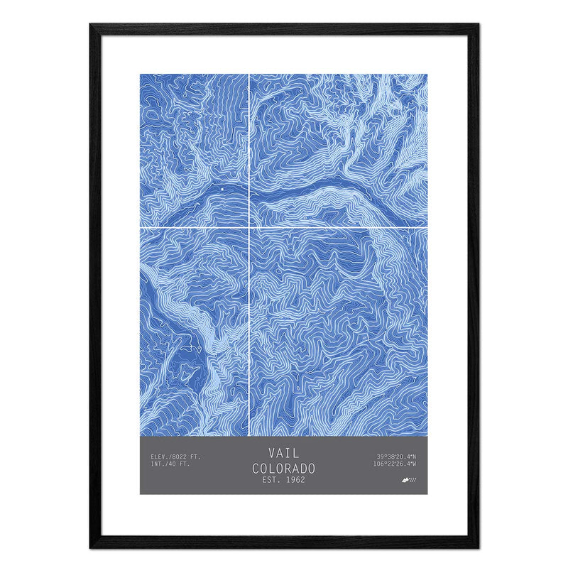 Vail, Colorado - Muir Way - TOPO Series