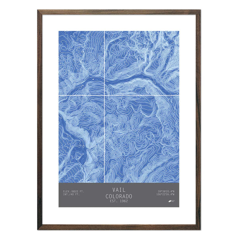 Vail, Colorado - Muir Way - TOPO Series
