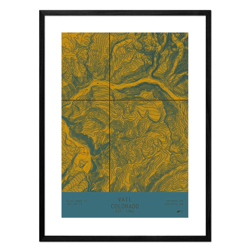 Vail, Colorado - Muir Way - TOPO Series