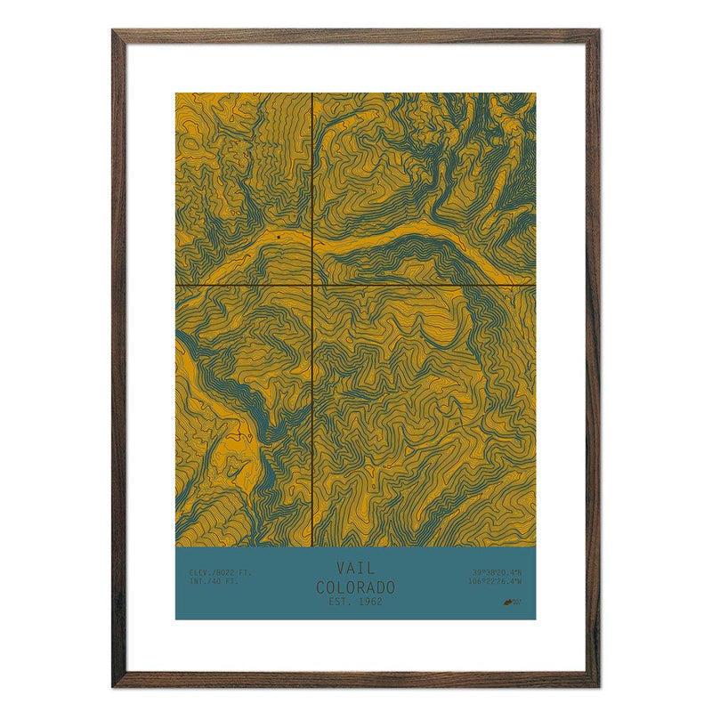 Vail, Colorado - Muir Way - TOPO Series
