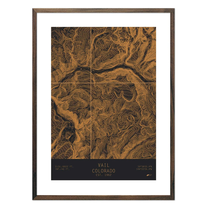 Vail, Colorado - Muir Way - TOPO Series