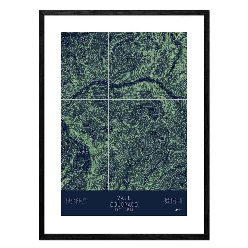 Vail, Colorado - Muir Way - TOPO Series