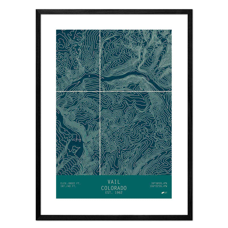 Vail, Colorado - Muir Way - TOPO Series