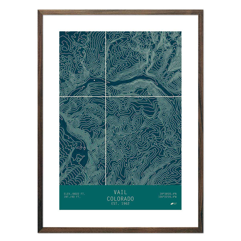 Vail, Colorado - Muir Way - TOPO Series