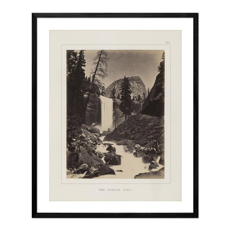 Vernal Fall, Yosemite 1868 - Muir Way - Photograph