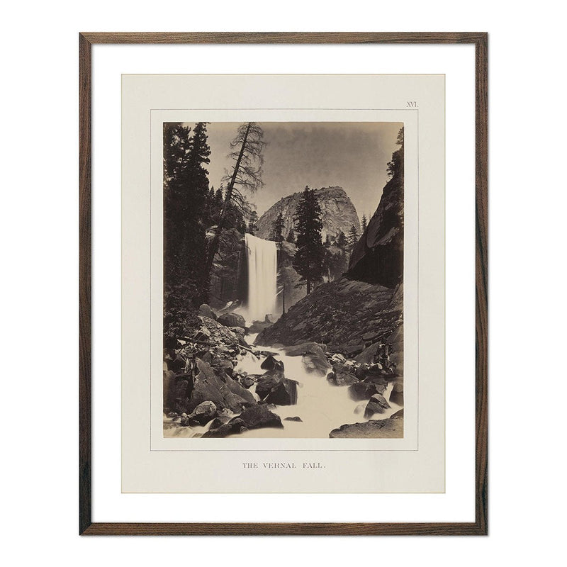 Vernal Fall, Yosemite 1868 - Muir Way - Photograph