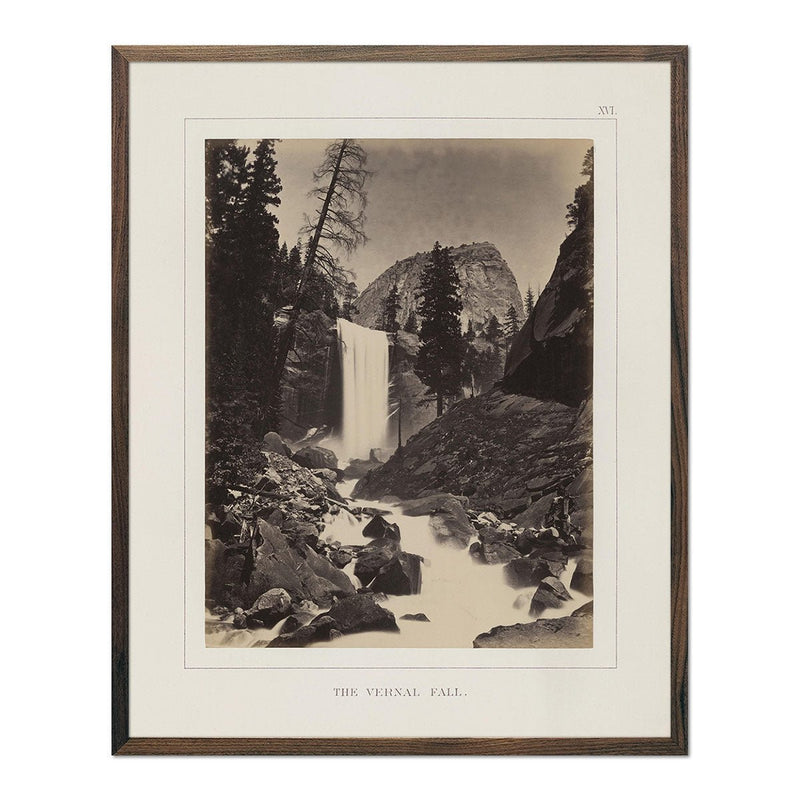 Vernal Fall, Yosemite 1868 - Muir Way - Photograph