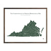 Virginia Rivers Map