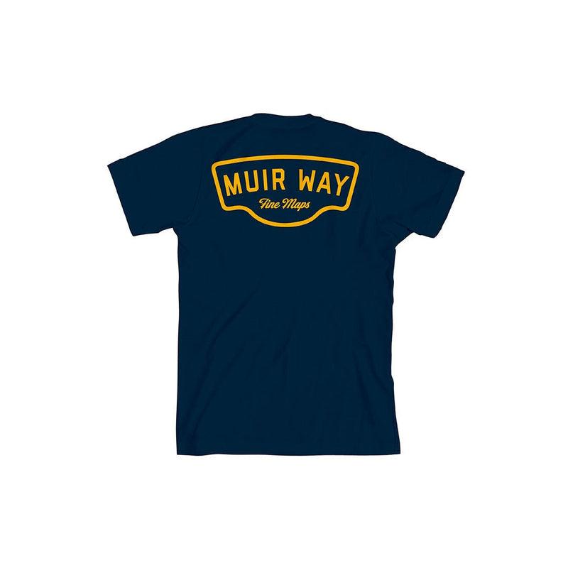 West Tee Navy - Muir Way - T-Shirt