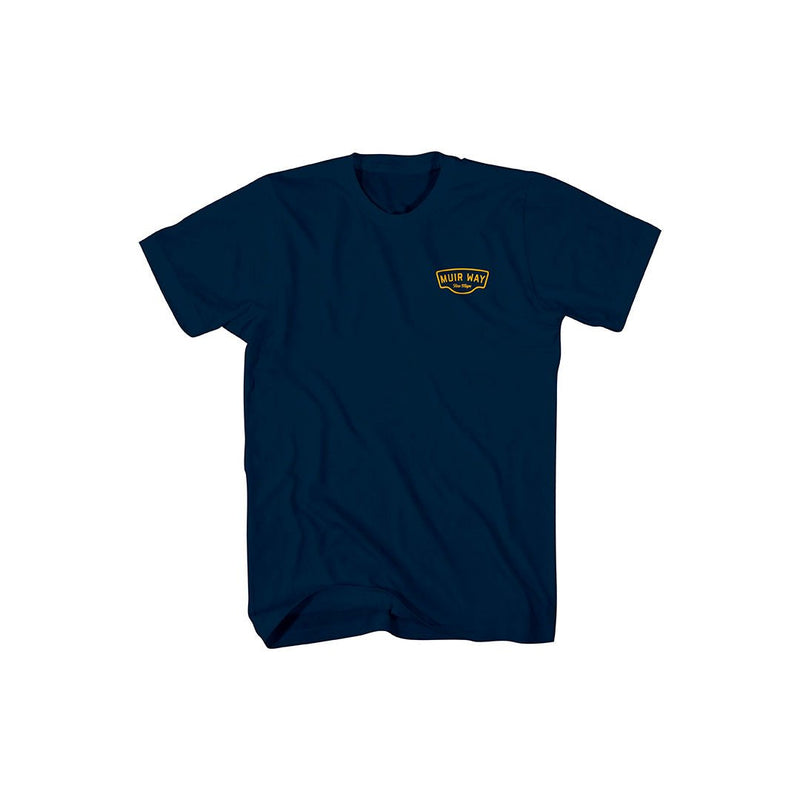 West Tee Navy - Muir Way - T-Shirt