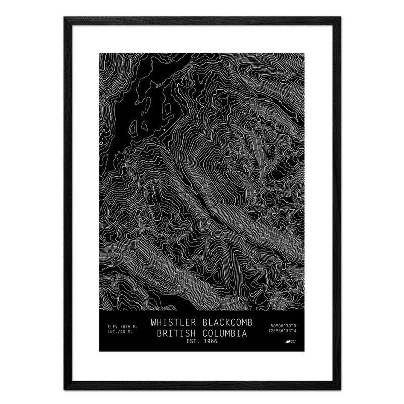 Whistler Blackcomb, British Columbia - Muir Way - TOPO Series