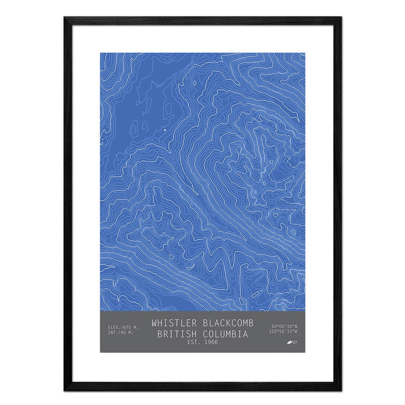Whistler Blackcomb, British Columbia - Muir Way - TOPO Series