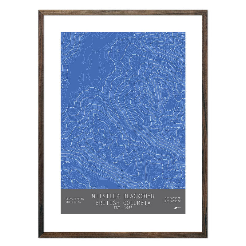 Whistler Blackcomb, British Columbia - Muir Way - TOPO Series