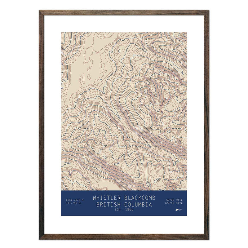 Whistler Blackcomb, British Columbia - Muir Way - TOPO Series
