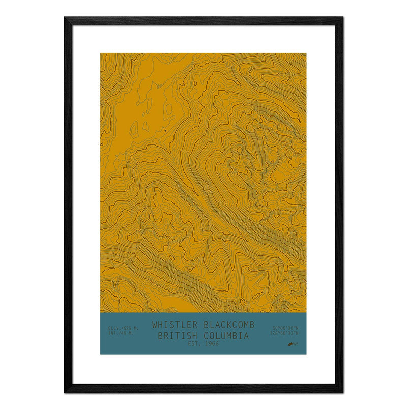 Whistler Blackcomb, British Columbia - Muir Way - TOPO Series