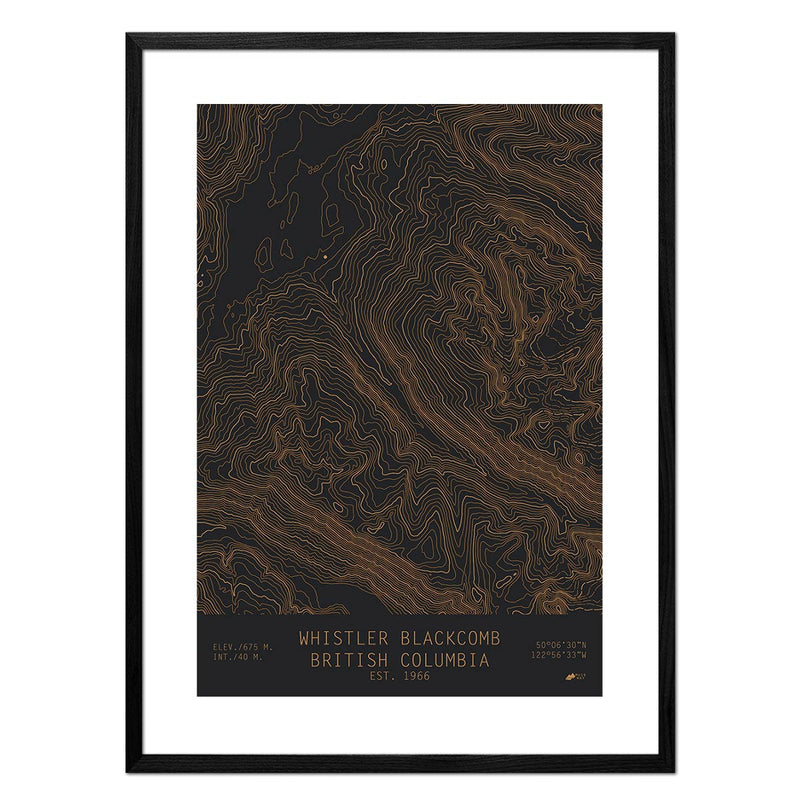 Whistler Blackcomb, British Columbia - Muir Way - TOPO Series