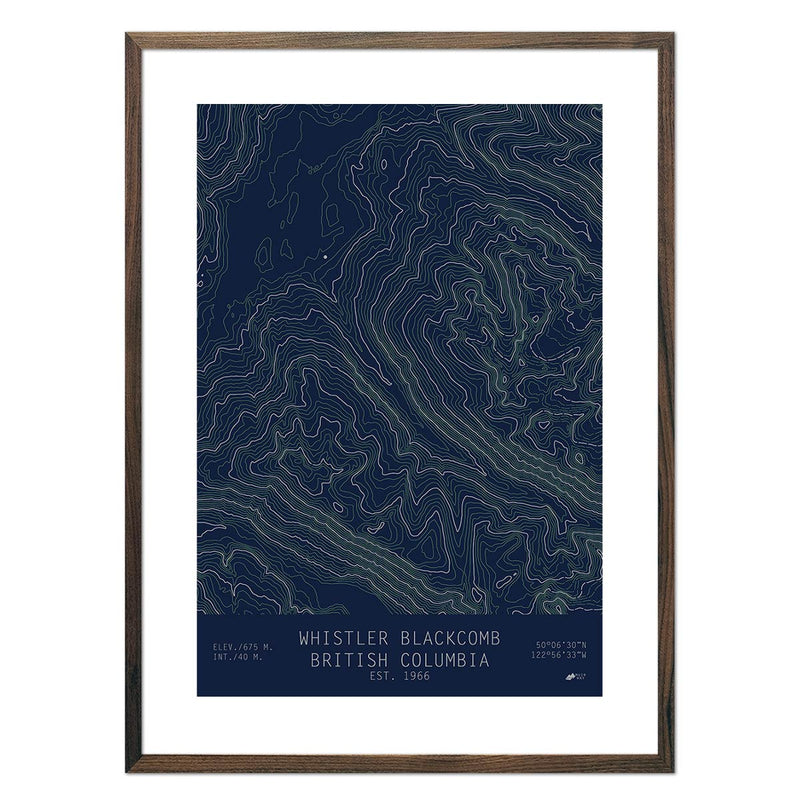 Whistler Blackcomb, British Columbia - Muir Way - TOPO Series