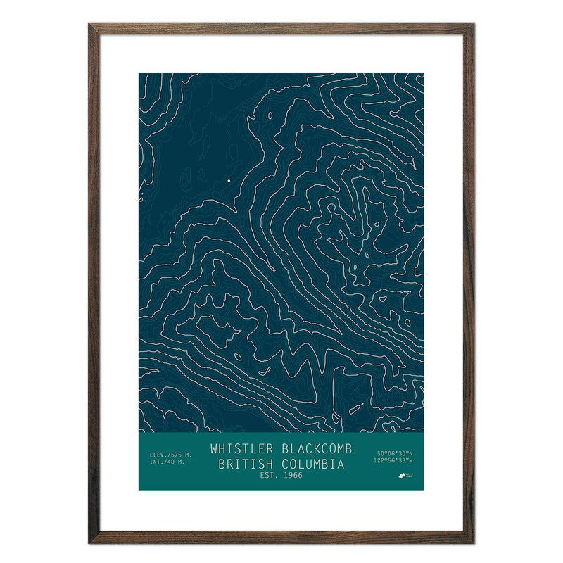 Whistler Blackcomb, British Columbia - Muir Way - TOPO Series