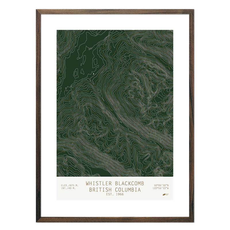 Whistler Blackcomb, British Columbia - Muir Way - TOPO Series