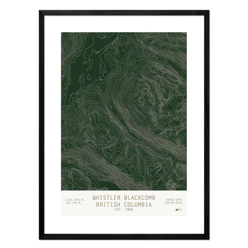 Whistler Blackcomb, British Columbia - Muir Way - TOPO Series