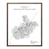 Map of White Mountains Range