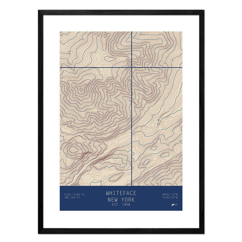 Whiteface, New York - Muir Way - TOPO Series