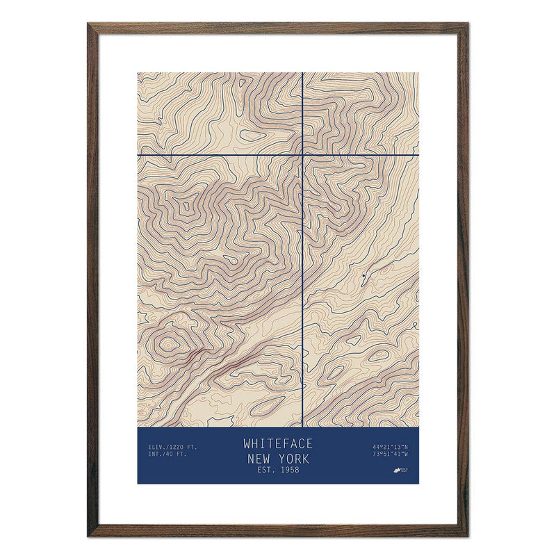 Whiteface, New York - Muir Way - TOPO Series