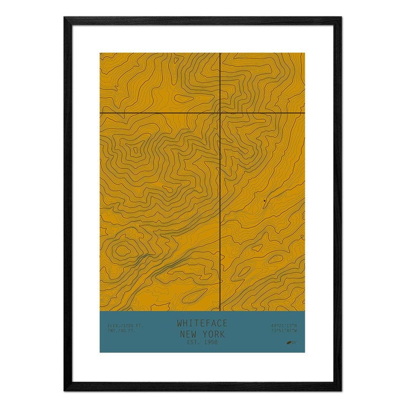 Whiteface, New York - Muir Way - TOPO Series