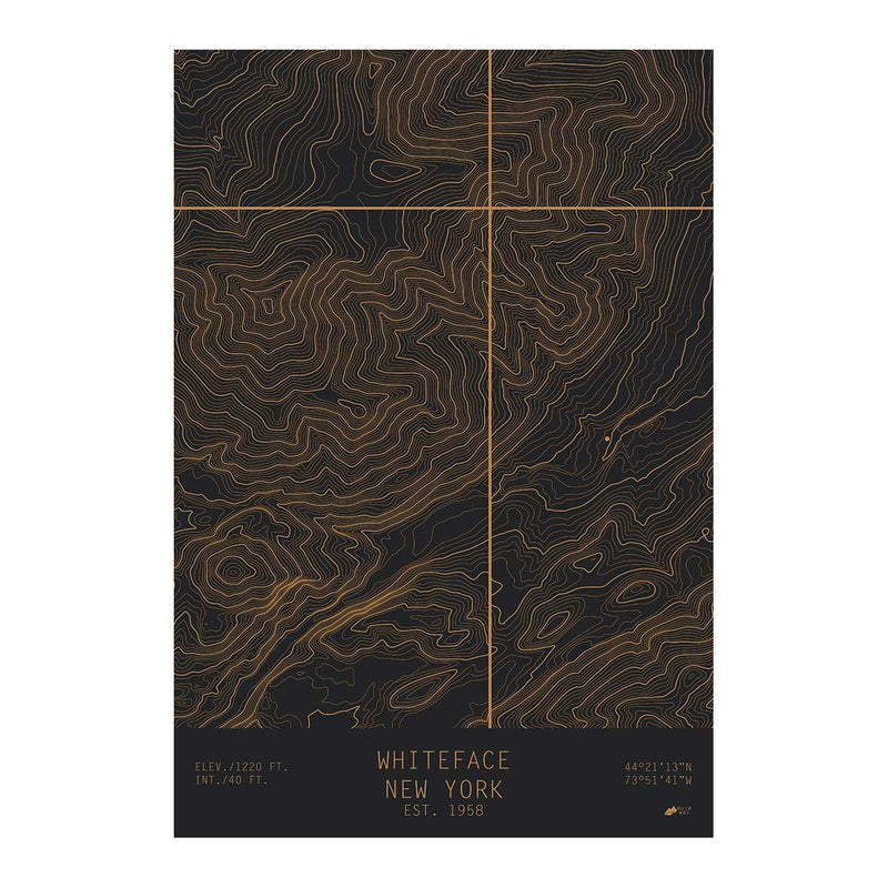 Whiteface, New York - Muir Way - TOPO Series