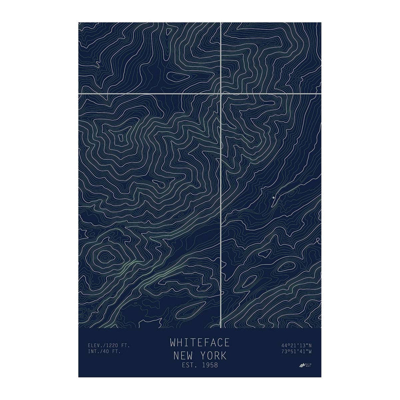 Whiteface, New York - Muir Way - TOPO Series