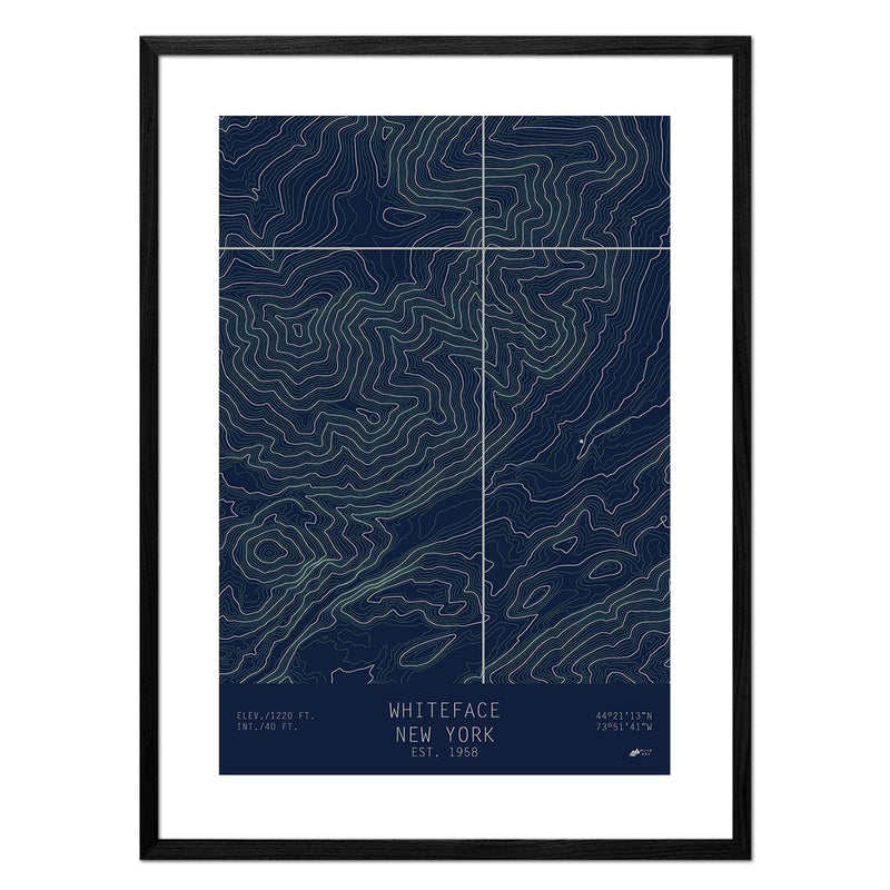 Whiteface, New York - Muir Way - TOPO Series