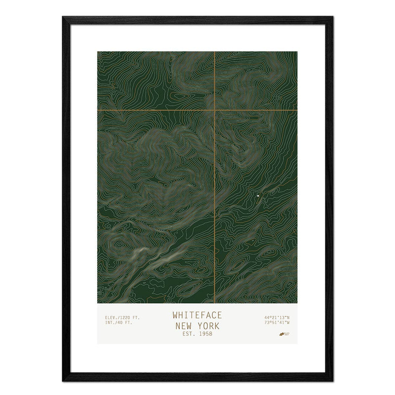 Whiteface, New York - Muir Way - TOPO Series