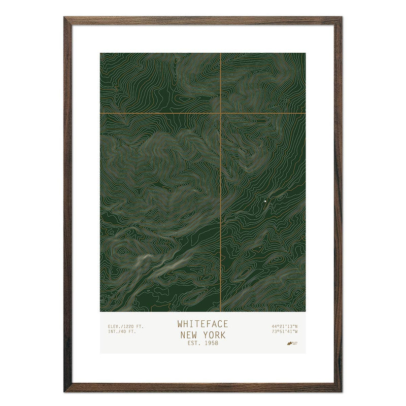 Whiteface, New York - Muir Way - TOPO Series