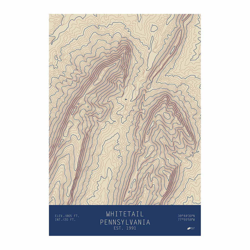 Whitetail, Pennsylvania - Muir Way - TOPO Series