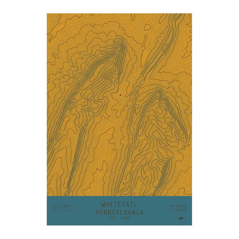 Whitetail, Pennsylvania - Muir Way - TOPO Series