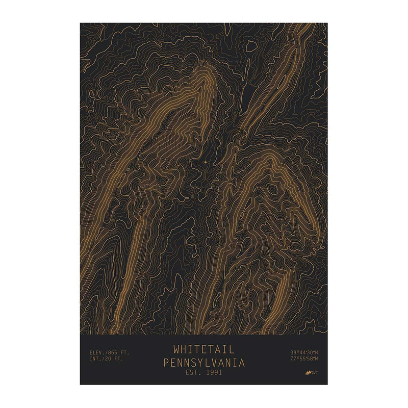 Whitetail, Pennsylvania - Muir Way - TOPO Series