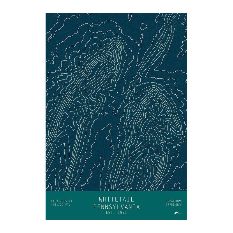 Whitetail, Pennsylvania - Muir Way - TOPO Series