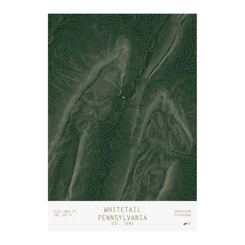 Whitetail, Pennsylvania - Muir Way - TOPO Series