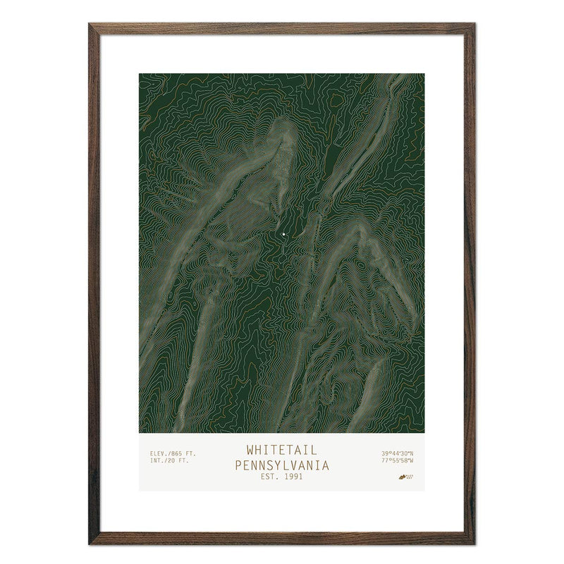 Whitetail, Pennsylvania - Muir Way - TOPO Series