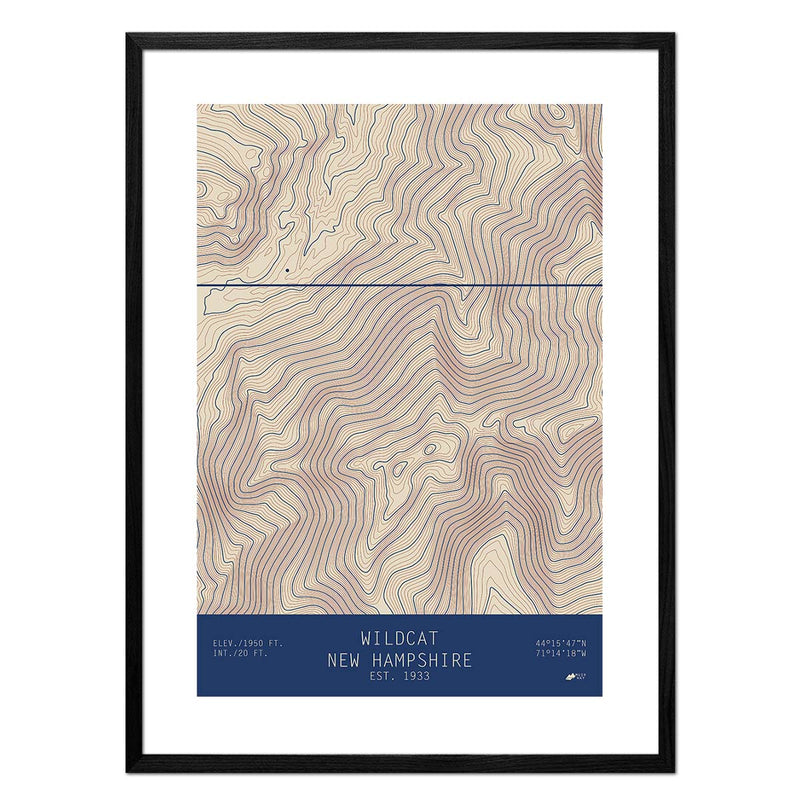 Wildcat, New Hampshire - Muir Way - TOPO Series