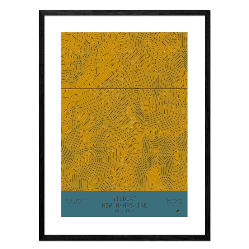 Wildcat, New Hampshire - Muir Way - TOPO Series