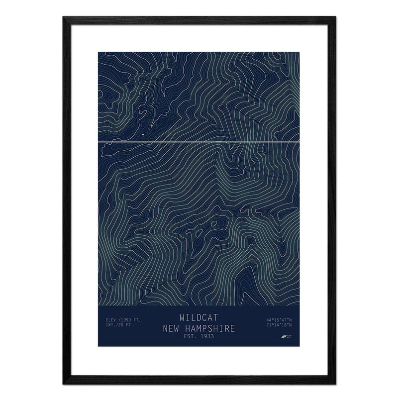Wildcat, New Hampshire - Muir Way - TOPO Series