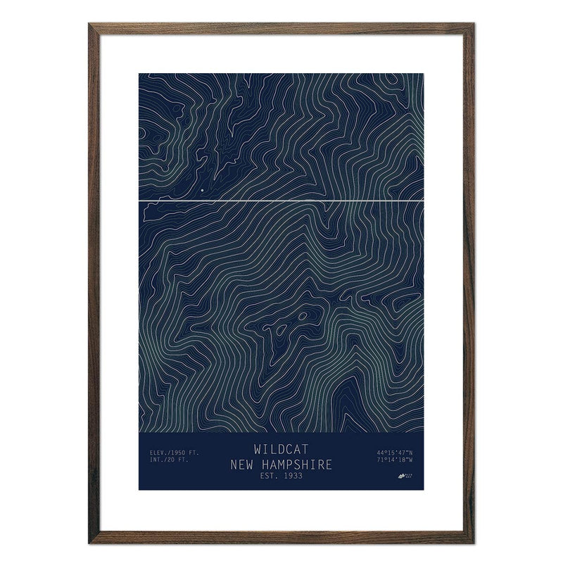 Wildcat, New Hampshire - Muir Way - TOPO Series