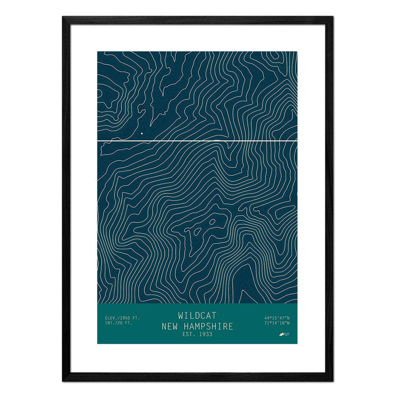 Wildcat, New Hampshire - Muir Way - TOPO Series