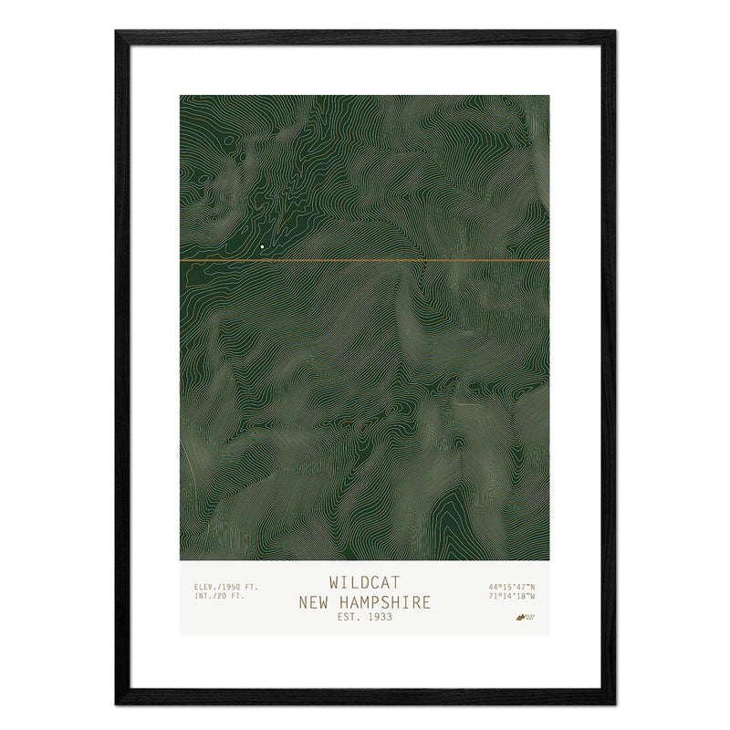 Wildcat, New Hampshire - Muir Way - TOPO Series