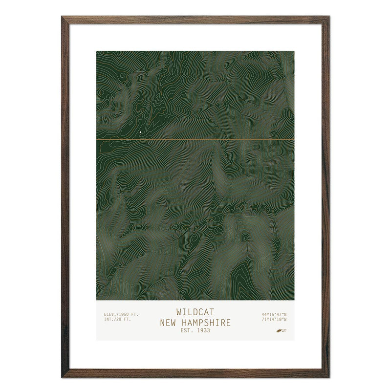 Wildcat, New Hampshire - Muir Way - TOPO Series