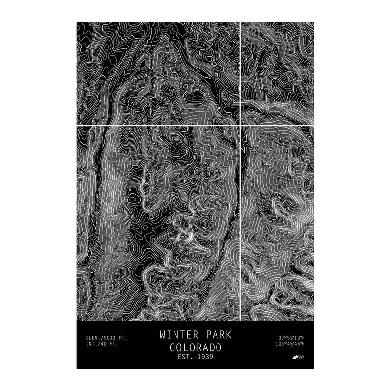 Winter Park, Colorado - Muir Way - TOPO Series