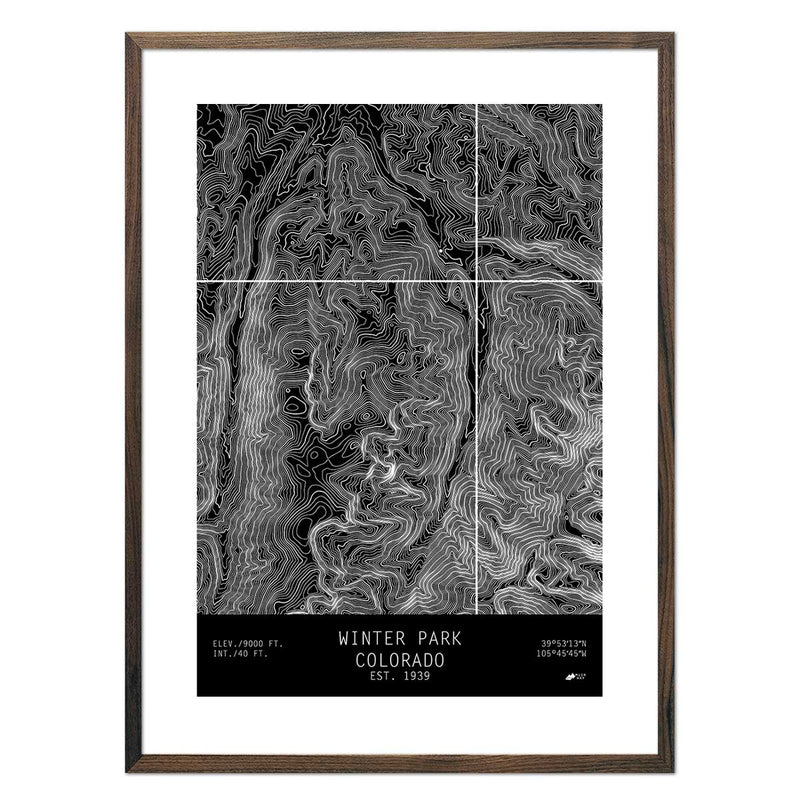 Winter Park, Colorado - Muir Way - TOPO Series