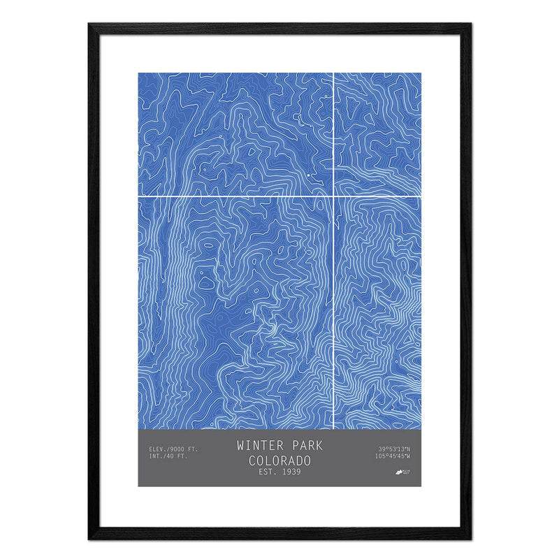 Winter Park, Colorado - Muir Way - TOPO Series