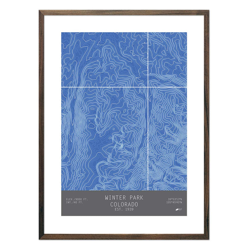 Winter Park, Colorado - Muir Way - TOPO Series